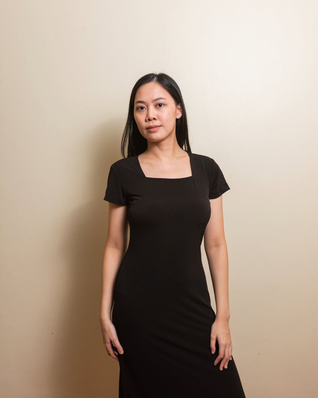 Soft Maxi Dress - Black
