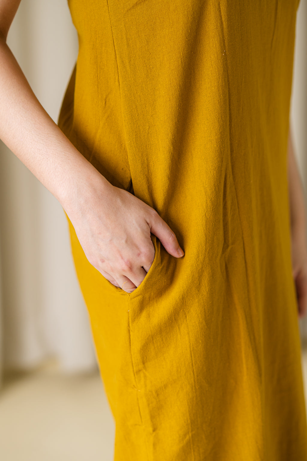 Evergreen Reversible Dress - Honey