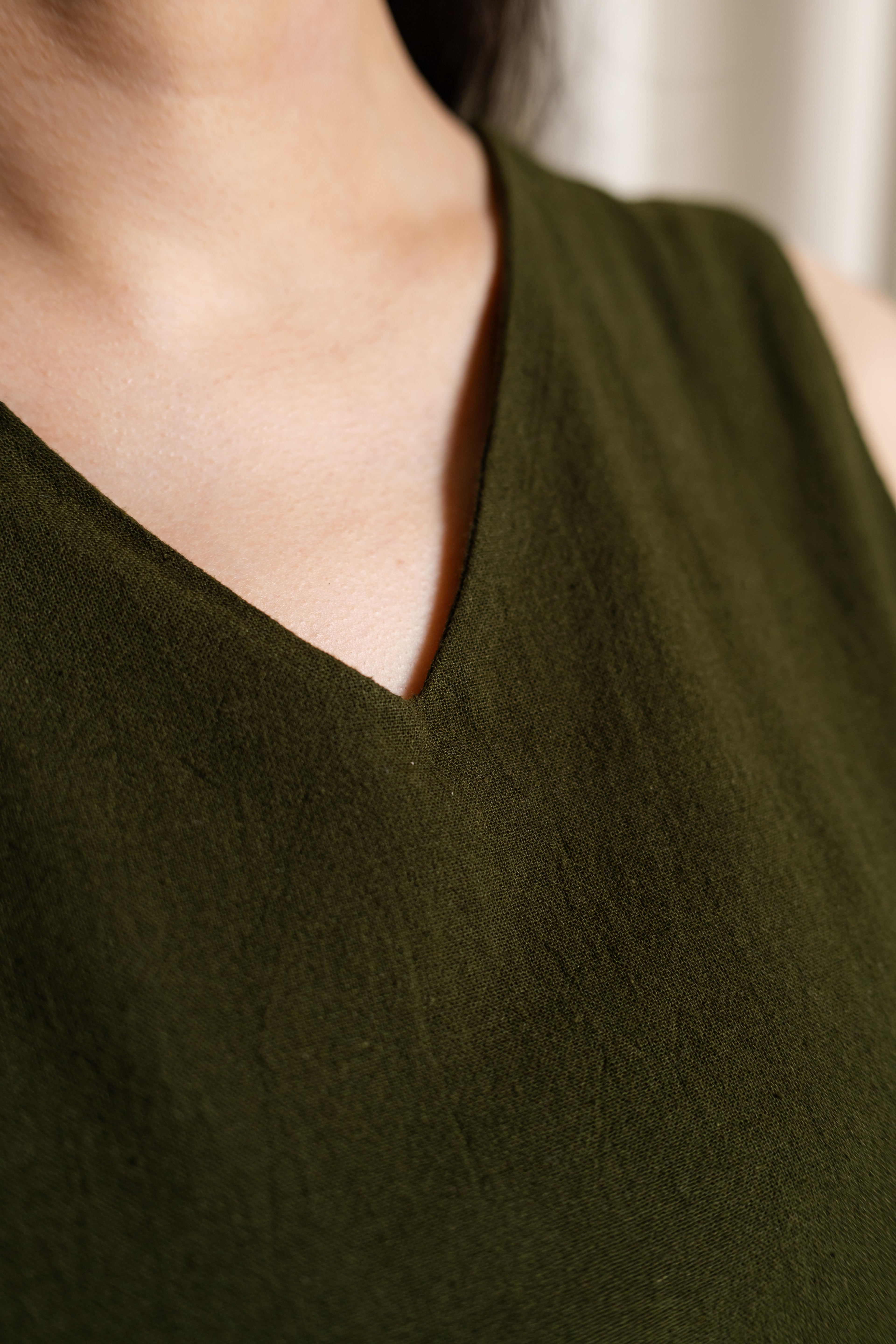 Evergreen Reversible Top - Moss