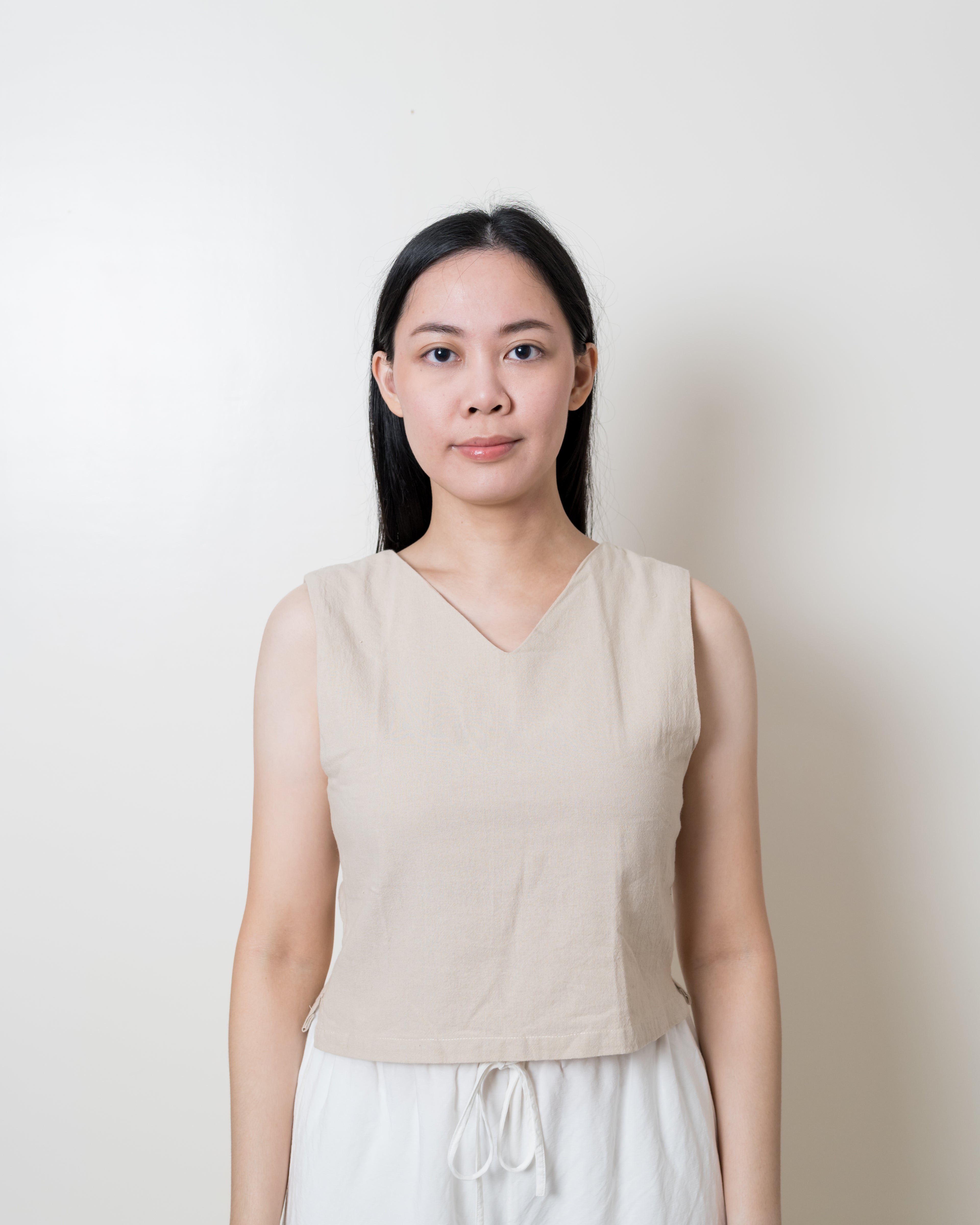 Evergreen Reversible Top - Sand