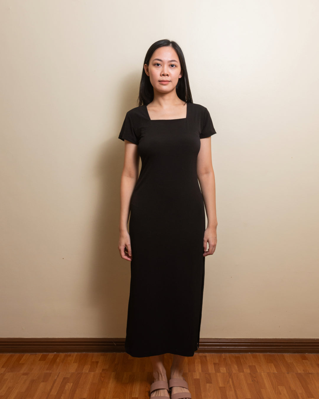 Soft Maxi Dress - Black