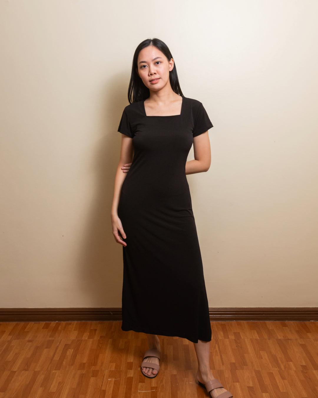 Soft Maxi Dress - Black